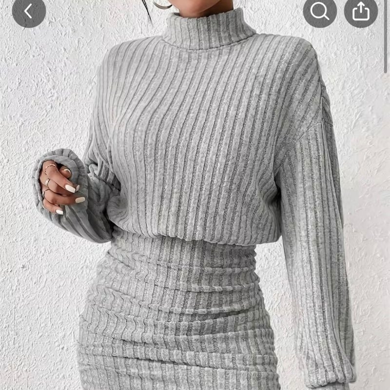 Robe sans manches à col