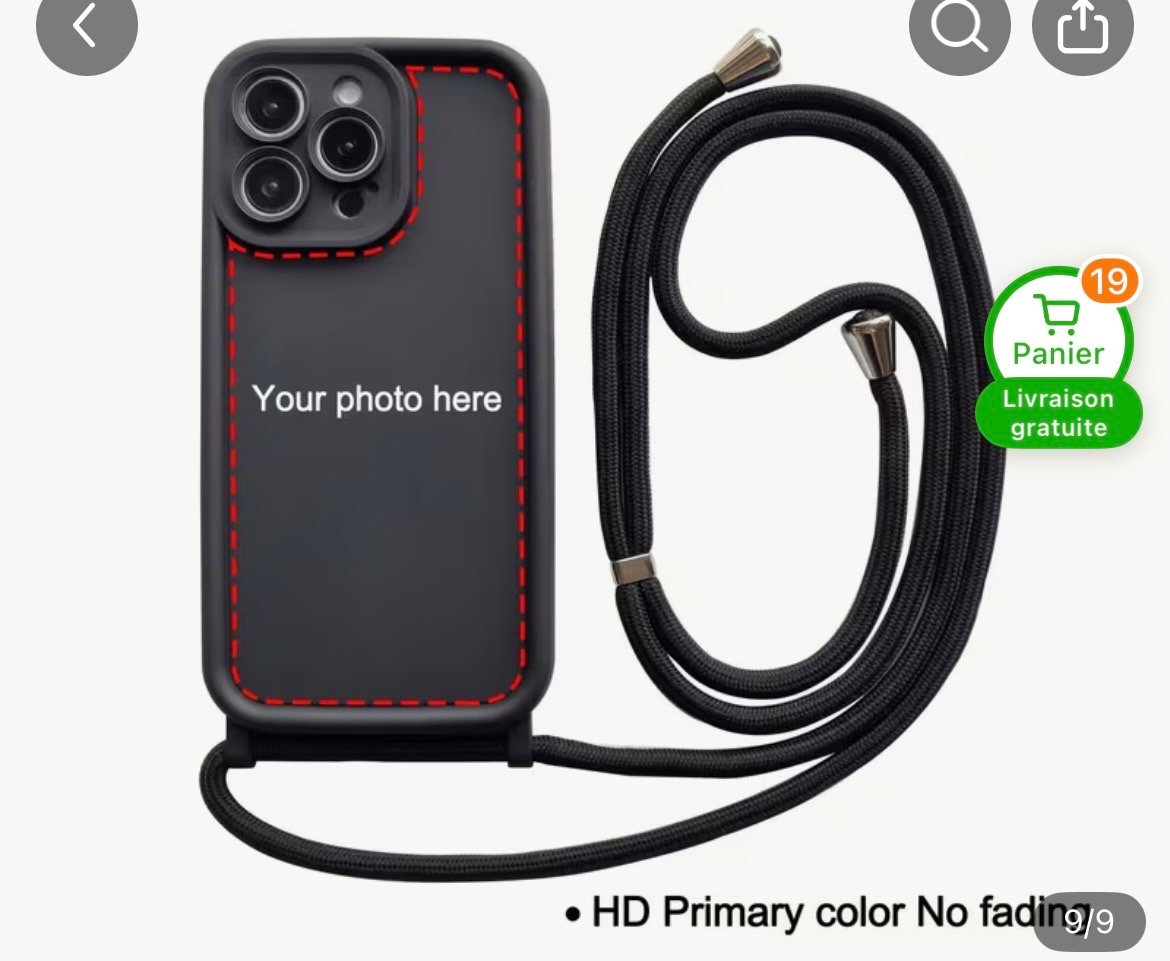 Coque de téléphone personnalisée