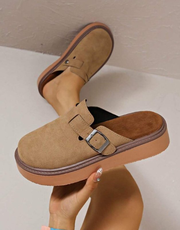 Nouvelles femmes chaussures plates à bout arrondi