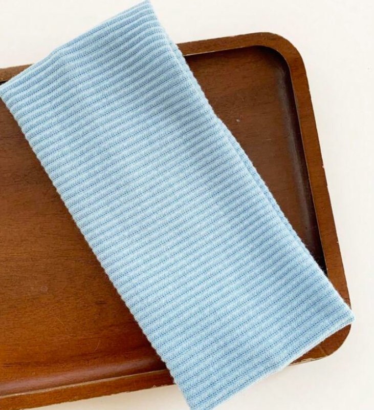 3 pièces/5 pièces Femmes Bandeaux Rayés et Couleur Unie