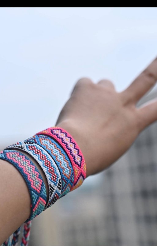 12 pièces/set Bracelet à chaîne bohémien à détail tressé à motif géométrique pour couple pour décoration quotidienne