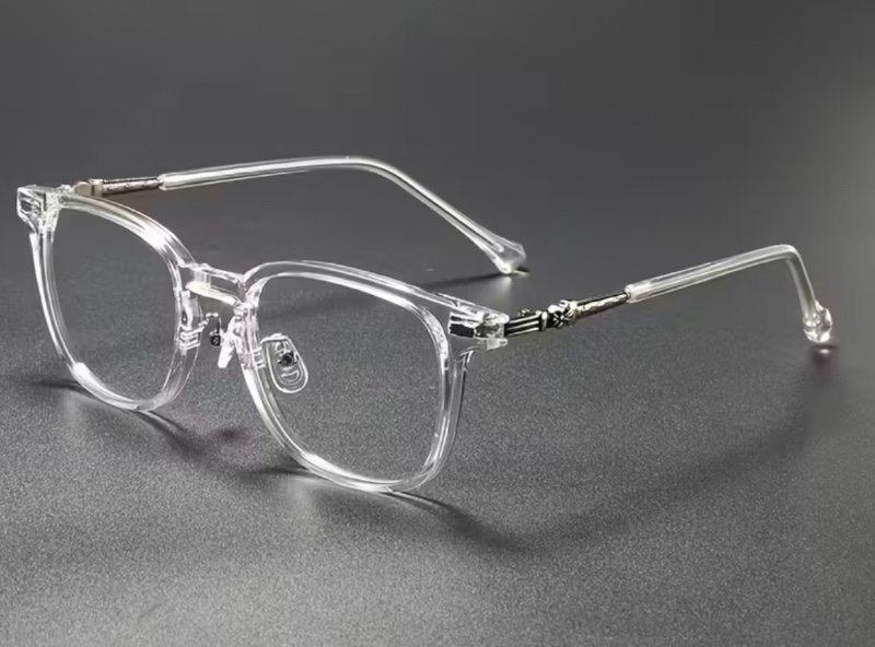 Lunettes TR à monture carrée ronde rétro