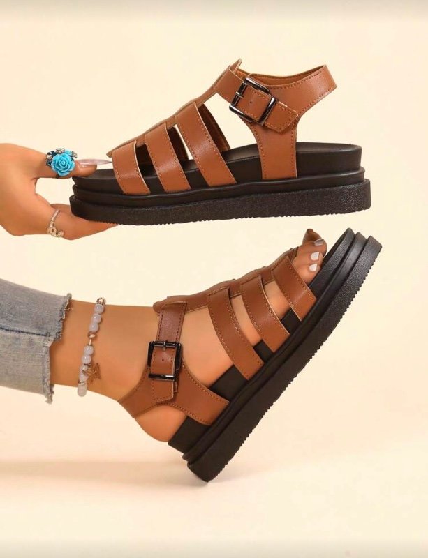 Sandales plates pour femmes