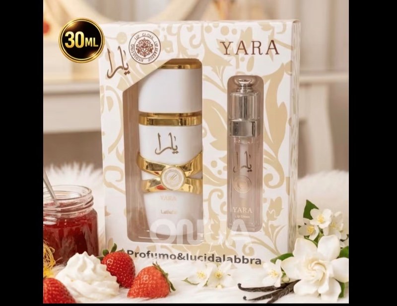 Lattafa - kit Yara Moi Eau de parfum 30ML & Gloss à lèvre