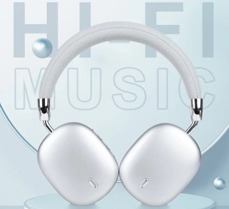 Casque sans fil circum-aural pliable