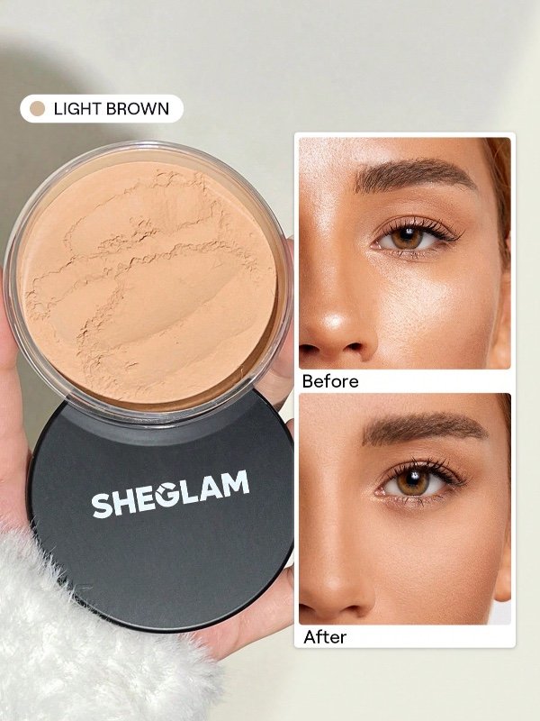 SHEGLAM Poudre Fixatrice Baked Glow-Brun Clair