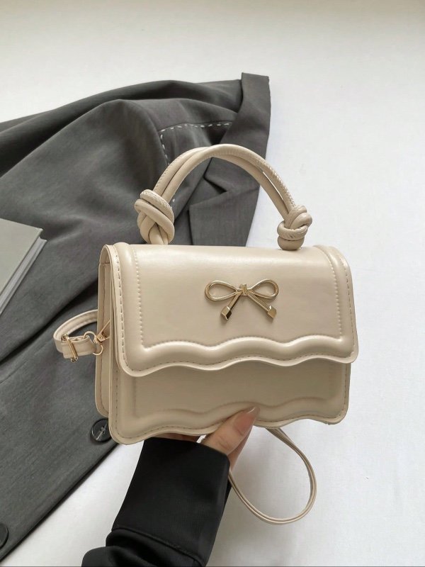 Sac à main de couleur unie