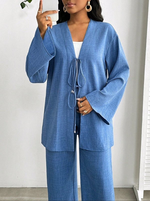 SHEIN Lady 2 pièces Ensemble femme casual