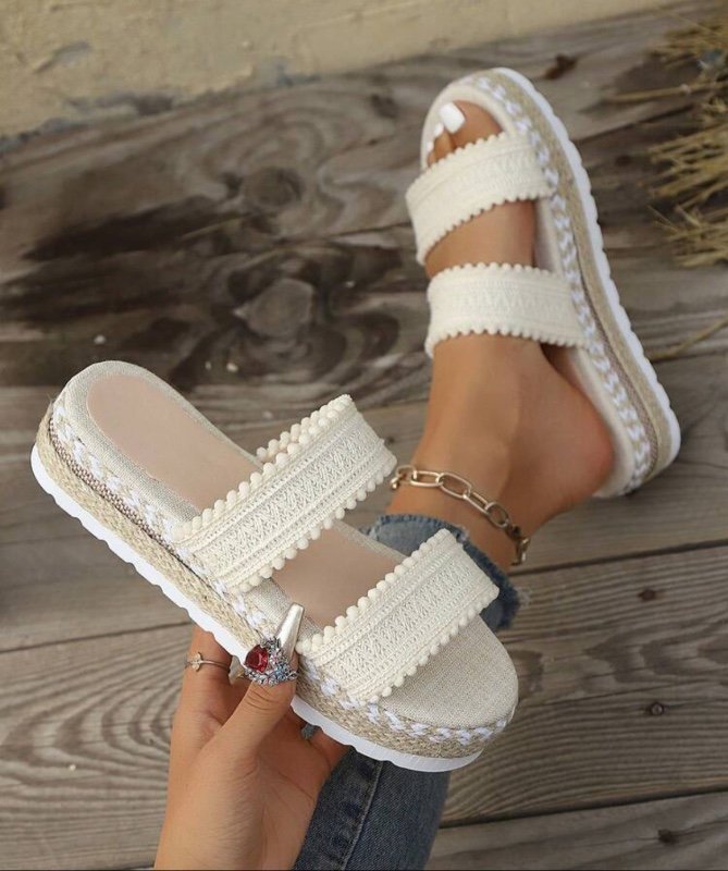 New Style Platform Wedge Heel Women's Fashion Sandals, Comfortable