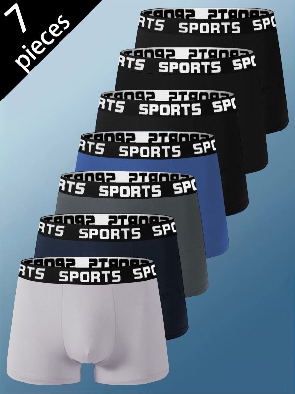 7 pièces de boxers hommes
