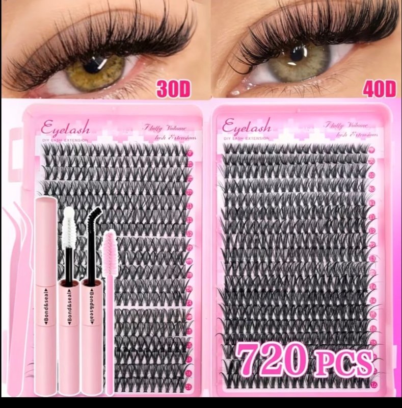 Kit d'extension de cils 780/720/280pcs