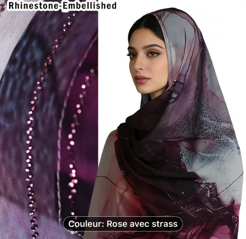 Rhinestone-Embellished