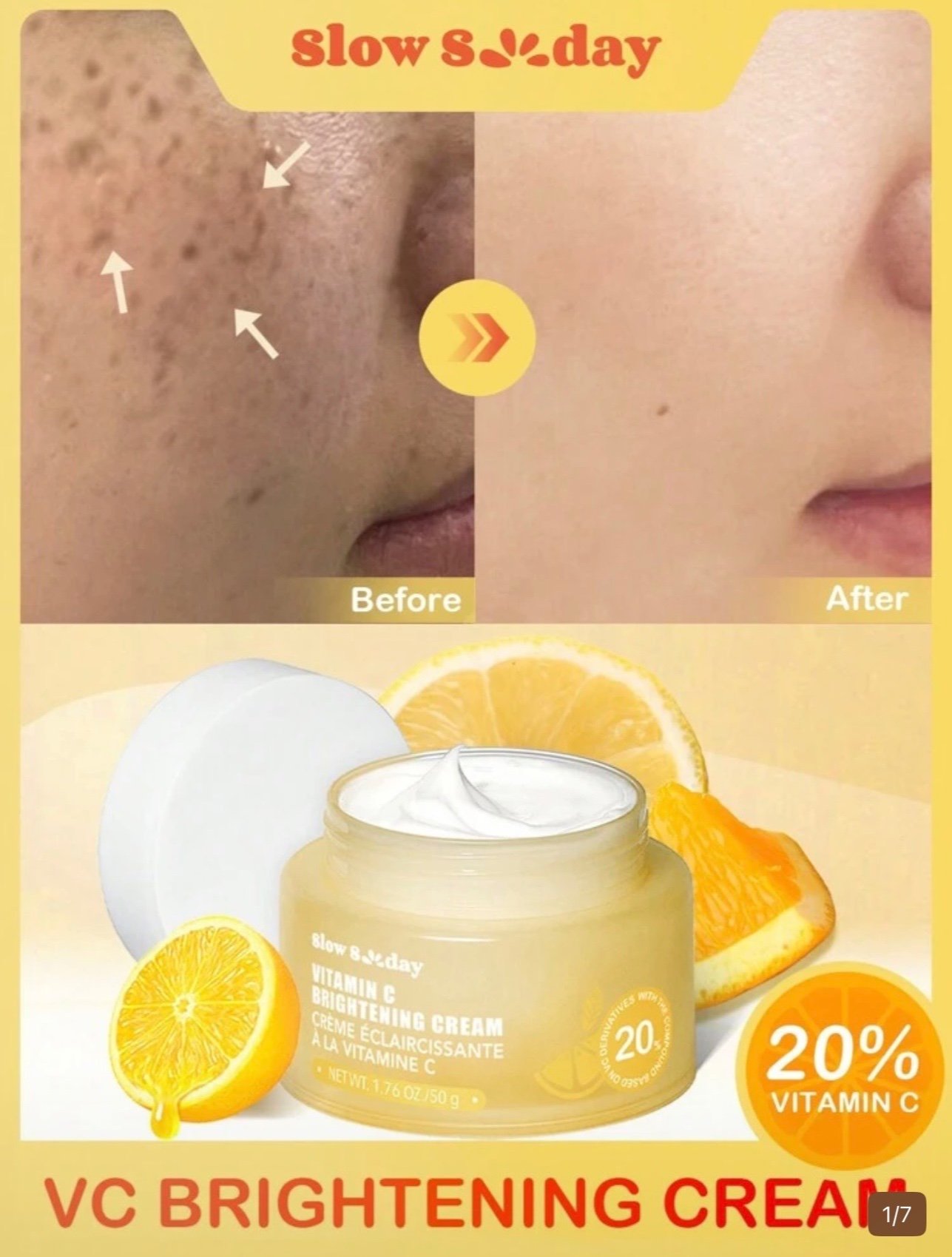 Crème éclaircissante