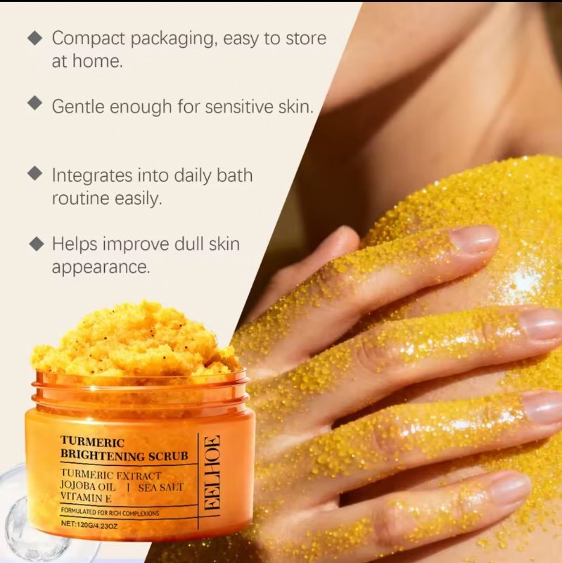 TURMERIC FOAMING BODY SCRUB