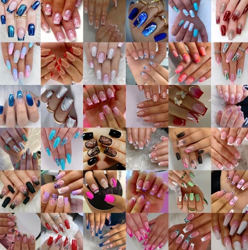 Nail Art aléatoire