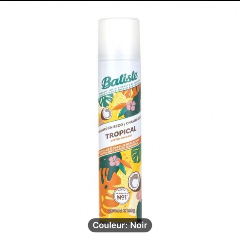 Shampoing sec revitalisant tropical - Shampoing sec 200 ml