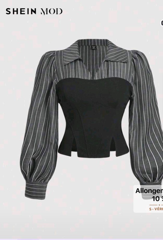 Bustier Noir Curvy