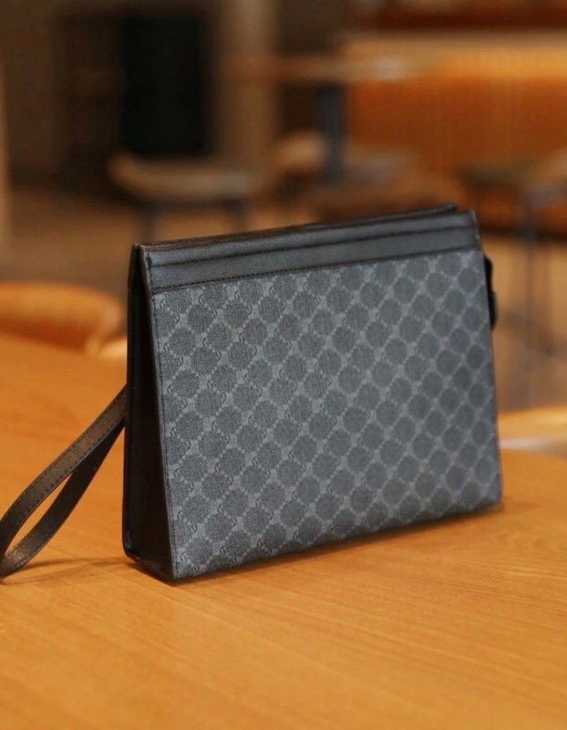 Sac Clutch Business Homme Mode Luxe PU Sac à Main Tendance Homme Enveloppe Sac PAD Sac Tablette Portefeuille