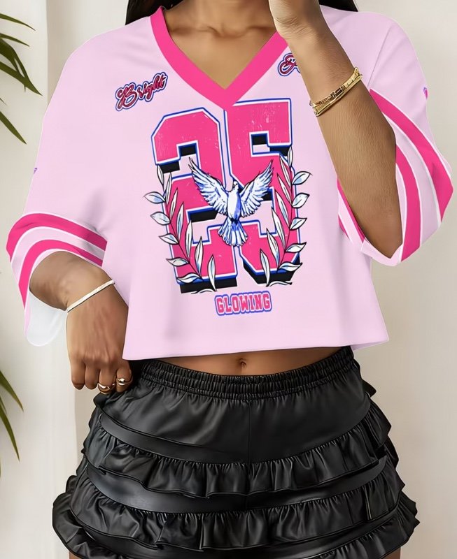 Maillot de Cheerleading Rose pour Femmes