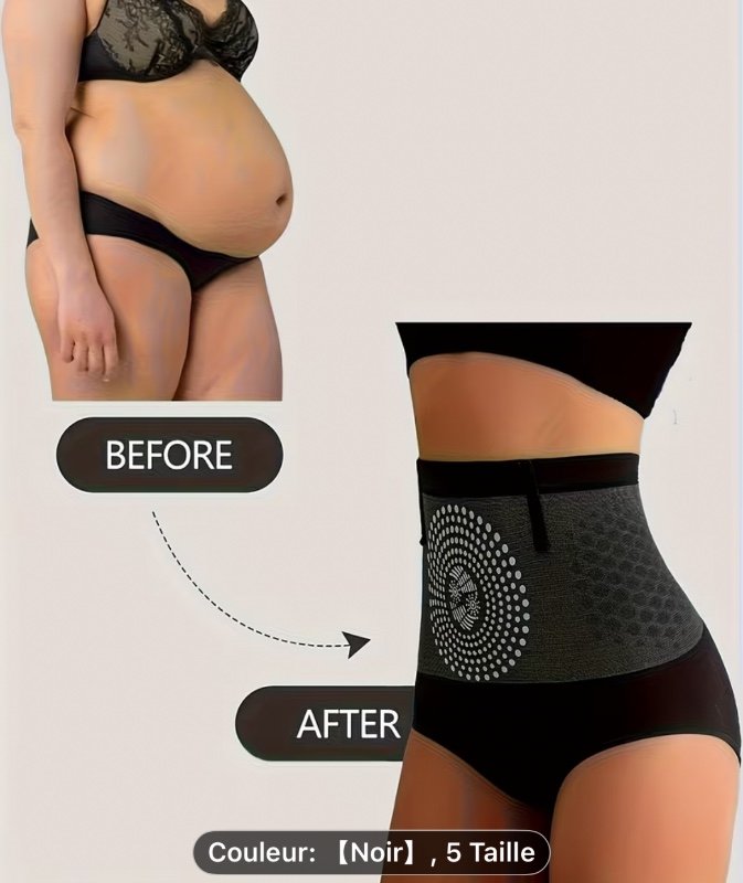 Culottes Gainantes Taille Haute pour Femmes - Soutien Ventre et Remonte Fesses, Ceinture Antidérapante, Correction de la Posture et Gainage du Corps, Sous-vêtements Quotidiens et Occasions Spéciales - Sans Rembourrage, Port Sans Couture