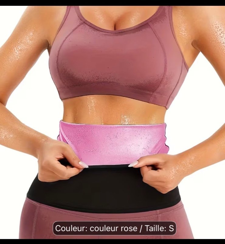 Ceinture Amincissante Sportive pour Femmes, Ceinture de Sauna pour Femmes, Ceinture de Fitness pour Femmes, Ceinture de Raffermissement pour Femmes, Ceinture de Taille pour Femmes, Ceinture Amincissante Abdominale pour Femmes