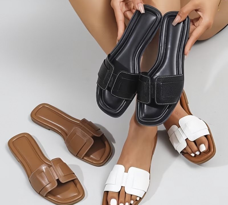 Nouveauté été 2026, sandales-chaussons, chaussures pour femme tendance, décontractées, pour le quotidien, la plage et les vacances