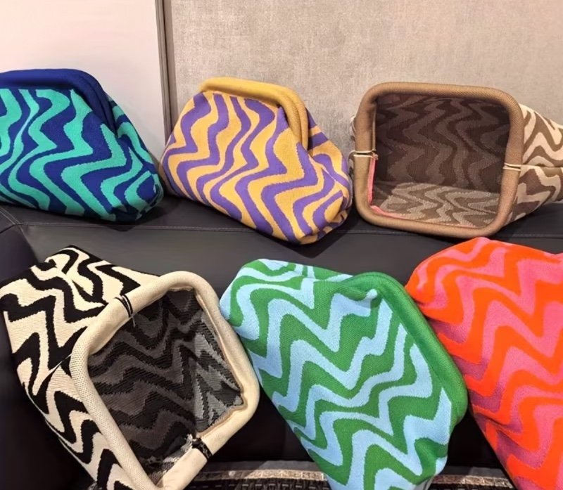 Nouveau Sac à bandoulière de plage pour femme 2026, style vintage, en crochet avec lettres, sac fourre-tout en tissu cordonné, sac de shopping non fermé et non doublé