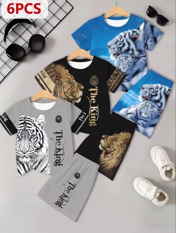 Ensemble de mode 6 pièces pour garçons