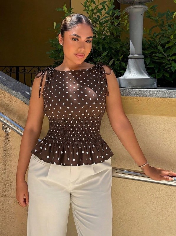 Maria Perezxox Jupe imprimée à pois décontractée pour femmes J'ai découvert des articles incroyables sur SHEIN.com, venez voir ça ! https://api-shein.shein.com/h5/sharejump/appjump?link=RRYesmZVgWA_8&localcountry=FR&shc=2_RRYesmZVgWA&url_from=GM7599288406