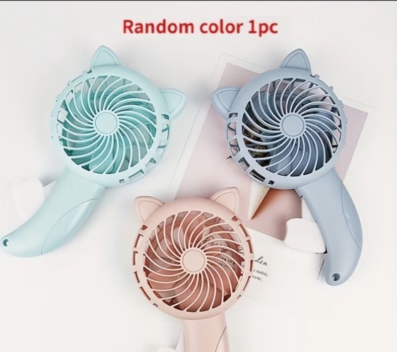 1 pc Ventilateur portable couleur aléatoire