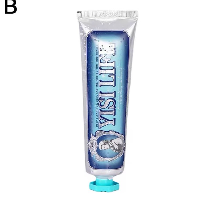 Dentifrice à la menthe blanchissante originale italienne, 100g, rafraîchit l'haleine, élimine les taches de fumée, nettoyage en profondeur, soins des dents
