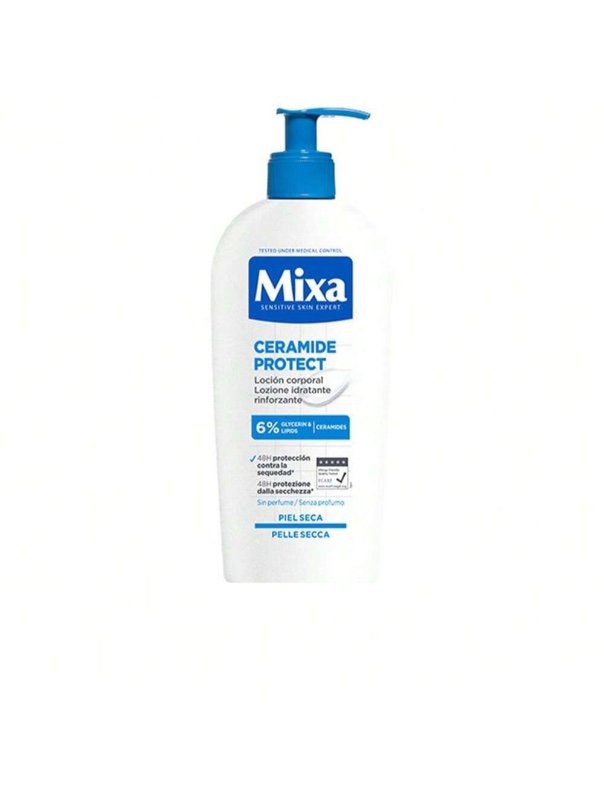 Cosmétique Corps Lait corporel hydratant MIXA CERAMIDE PROTECT pour peaux sèches