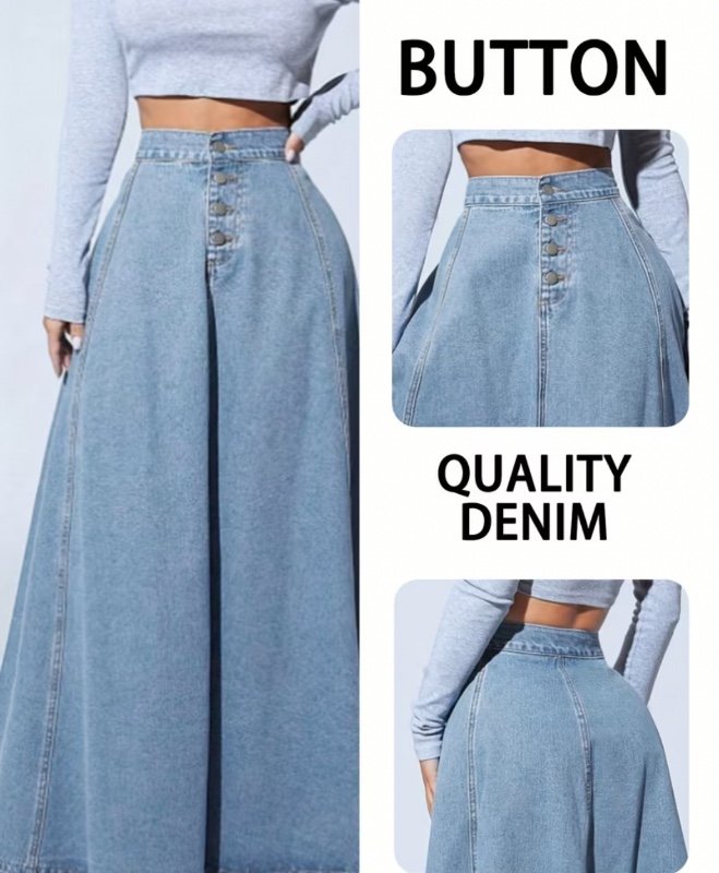 Jupe en denim