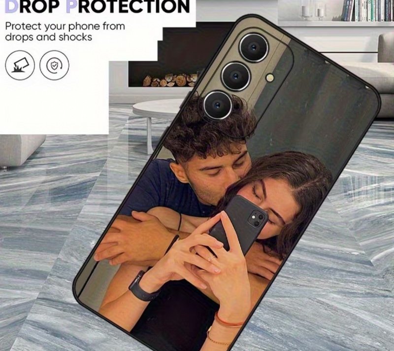 Coque de téléphone – Coques personnalisables compatibles avec Samsung Galaxy S25, S24, S23, S22, S21, A05S, A06, A13, A14, A15, A16, A23, A25, A33, A35, A36, A52, A53, A54, A73. Design personnalisable.