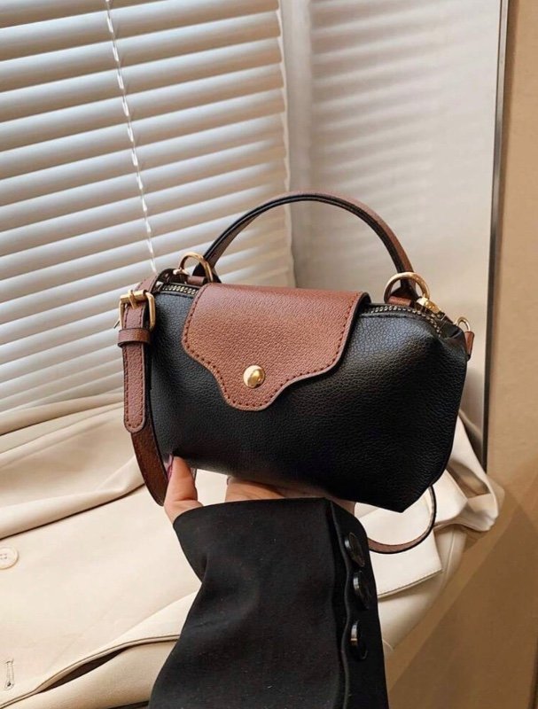 Women's Mini Nylon Fabric Crossbody Bag, Magnetic Snap Dumpling Design, Casual Cute & Fashionable , New Year , Beach