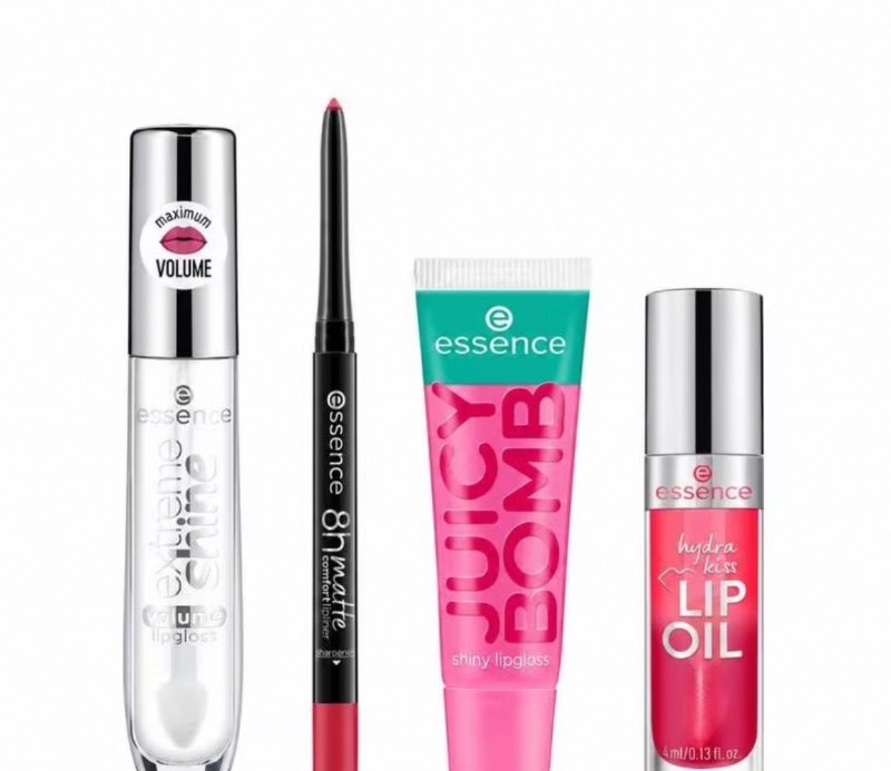 Essence - Kit lèvres – Brillant + Crayon mat + Gloss + Huile
