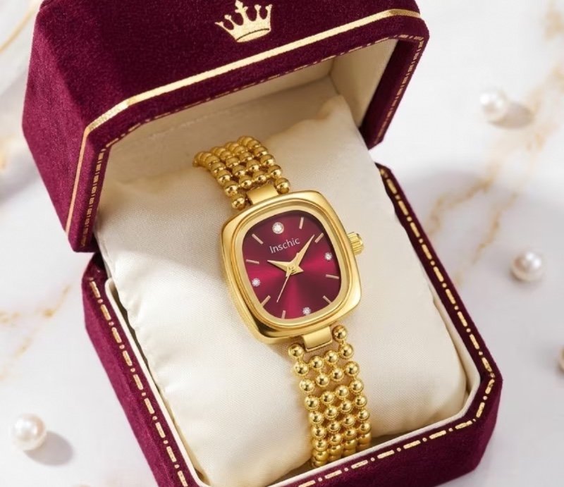 Montre à quartz unisexe CAYON avec bracelet en métal