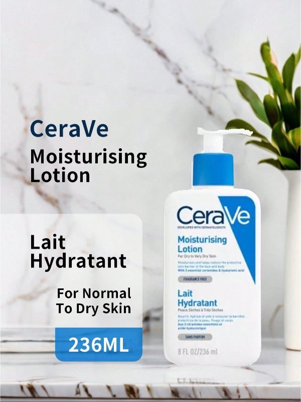 CeraVe Lotion hydratante visage SPF 30, tous types de peau, 237 ml (8 oz)