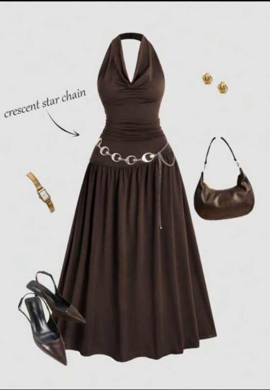 Robe marron